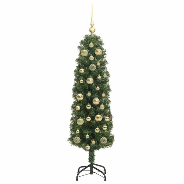 Árbol de Navidad artificial Verde 120 cm PVC. Acero y Plástico M 4