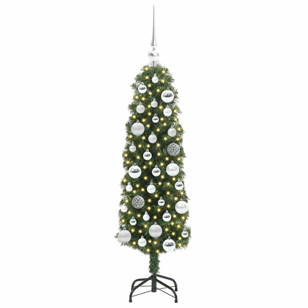 Árbol de Navidad artificial Verde 120 cm PVC. Acero y Plástico M 3