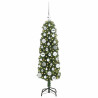 Árbol de Navidad artificial Verde 120 cm PVC. Acero y Plástico 3