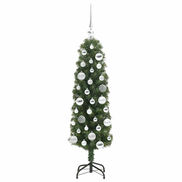 Árbol de Navidad artificial Verde 120 cm PVC. Acero y Plástico M 4