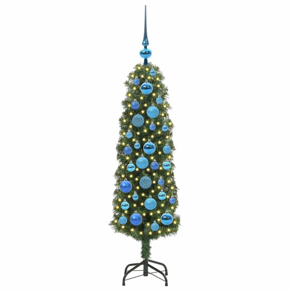 Árbol de Navidad artificial Verde 120 cm PVC. Acero y Plástico M 3