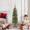 Árbol de Navidad artificial Verde 120 cm PVC. Acero y Plástico 1