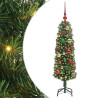 Árbol de Navidad artificial Verde 120 cm PVC. Acero y Plástico 2