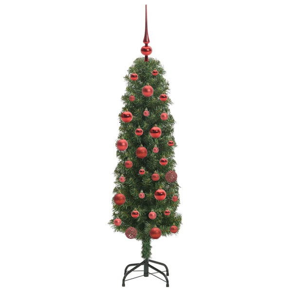Árbol de Navidad artificial Verde 150 cm PVC. Acero y Plástico M 4
