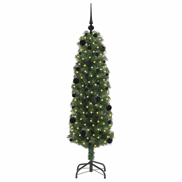 Árbol de Navidad artificial Verde 150 cm PVC. Acero y Plástico M 3