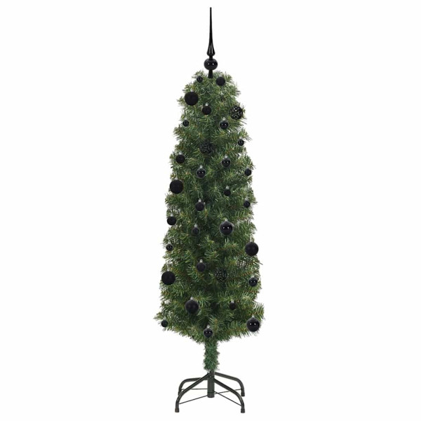 Árbol de Navidad artificial Verde 150 cm PVC. Acero y Plástico M 4