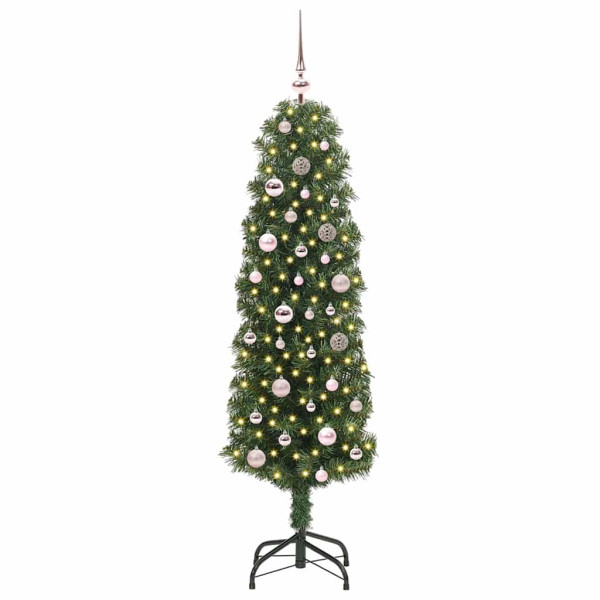 Árbol de Navidad artificial Verde 150 cm PVC. Acero y Plástico M 2