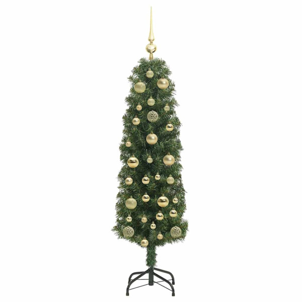 Árbol de Navidad artificial Verde 150 cm PVC. Acero y Plástico M 4
