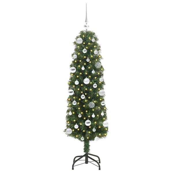 Árbol de Navidad artificial Verde 150 cm PVC. Acero y Plástico M 4