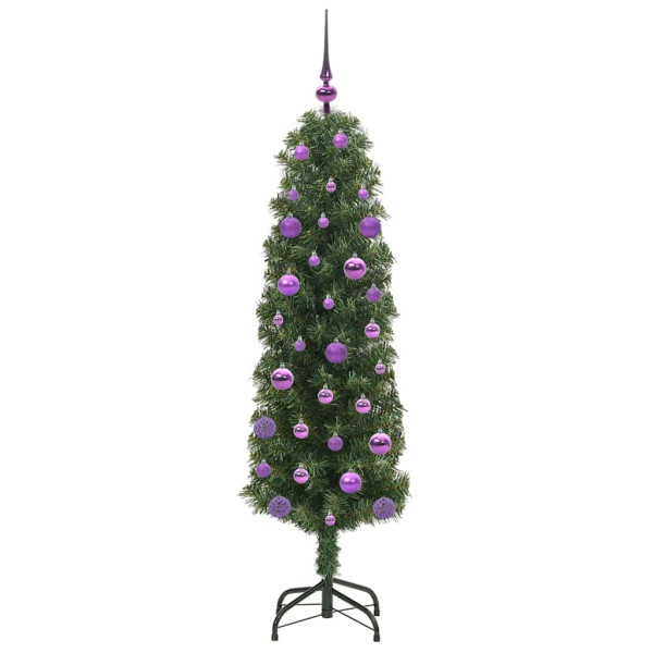 Árbol de Navidad artificial Verde 150 cm PVC. Acero y Plástico M 4