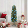 Árbol de Navidad artificial Verde 150 cm PVC. Acero y Plástico 1