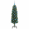 Árbol de Navidad artificial Verde 150 cm PVC. Acero y Plástico 4