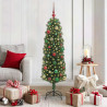 Árbol de Navidad artificial Verde 150 cm PVC. Acero y Plástico 1