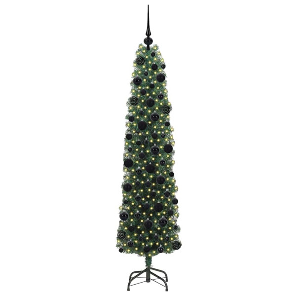 Árbol de Navidad artificial Verde 180 cm PVC. Acero y Plástico M 3