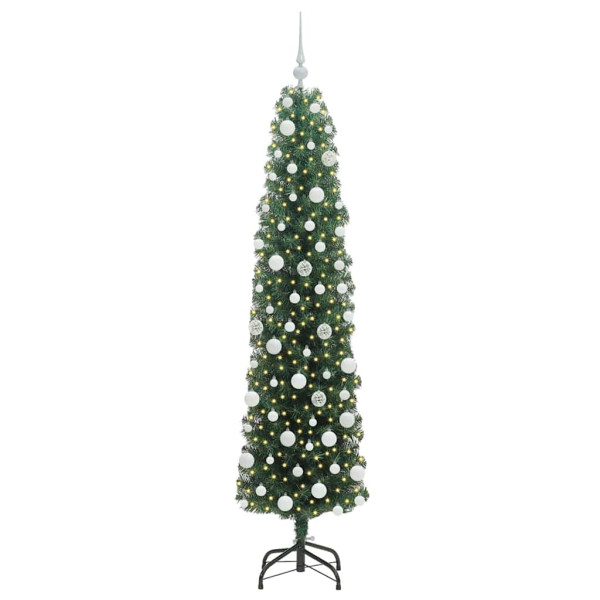Árbol de Navidad artificial Verde 180 cm PVC. Acero y Plástico M 3
