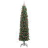 Árbol de Navidad artificial Verde 210 cm PVC. Acero y Plástico 2