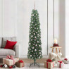 Árbol de Navidad artificial Verde 210 cm PVC. Acero y Plástico 1