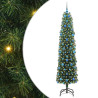 Árbol de Navidad artificial Verde 210 cm PVC. Acero y Plástico 2
