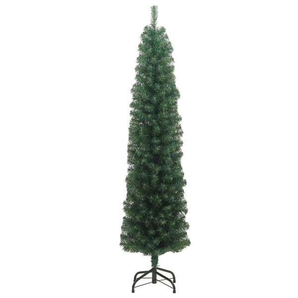 Árbol de Navidad artificial Verde 210 cm PVC. Acero y Plástico M 5