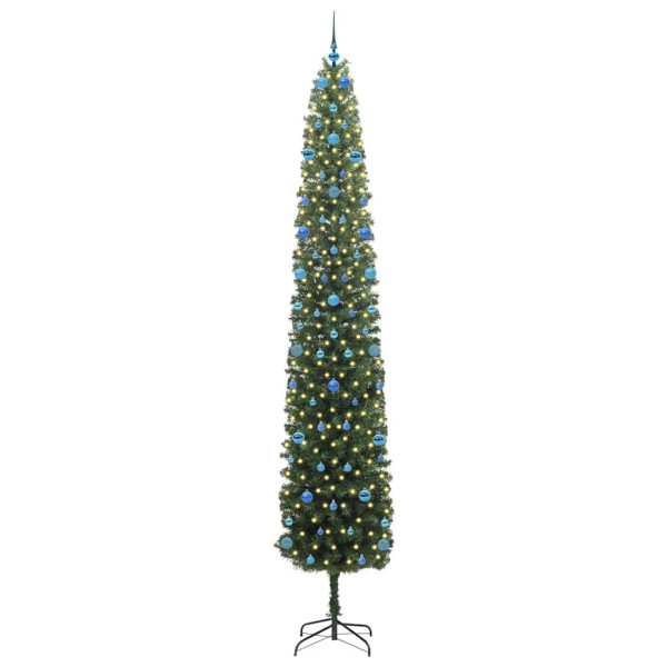 Árbol de Navidad artificial Verde 300 cm PVC. Acero y Plástico M 3
