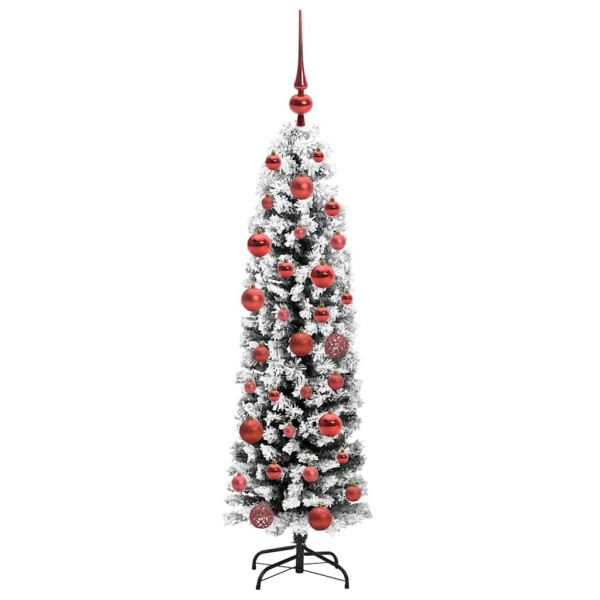 Árbol de Navidad artificial Verde 150 cm PVC. Acero y Plástico M 4