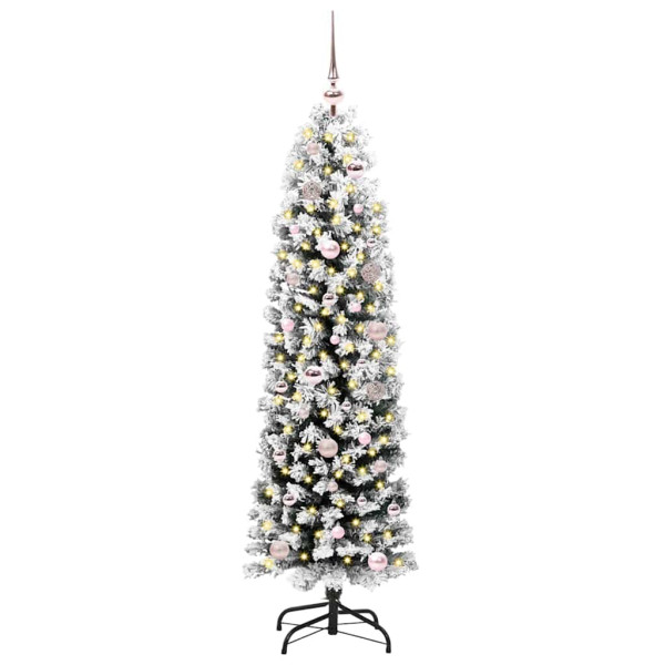 Árbol de Navidad artificial Verde 150 cm PVC. Acero y Plástico M 2