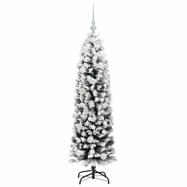 Árbol de Navidad artificial Verde 150 cm PVC. Acero y Plástico M 4