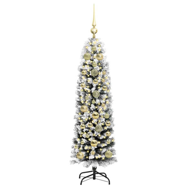 Árbol de Navidad artificial Verde 150 cm PVC. Acero y Plástico M 3