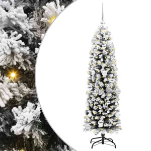 Árbol de Navidad artificial Verde 150 cm PVC. Acero y Plástico H