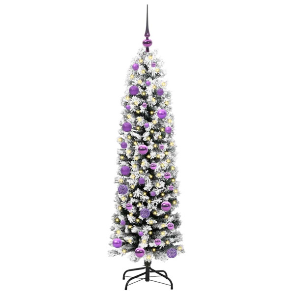 Árbol de Navidad artificial Verde 150 cm PVC. Acero y Plástico M 3