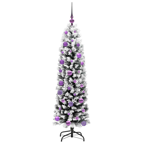 Árbol de Navidad artificial Verde 150 cm PVC. Acero y Plástico M 4