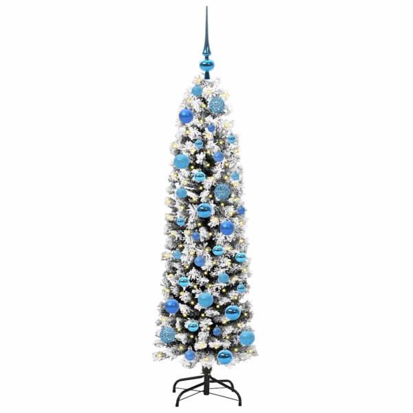 Árbol de Navidad artificial Verde 150 cm PVC. Acero y Plástico M 3