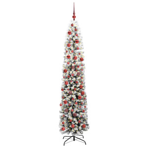 Árbol de Navidad artificial Verde 180 cm PVC. Acero y Plástico H