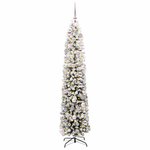 Árbol de Navidad artificial Verde 180 cm PVC. Acero y Plástico H