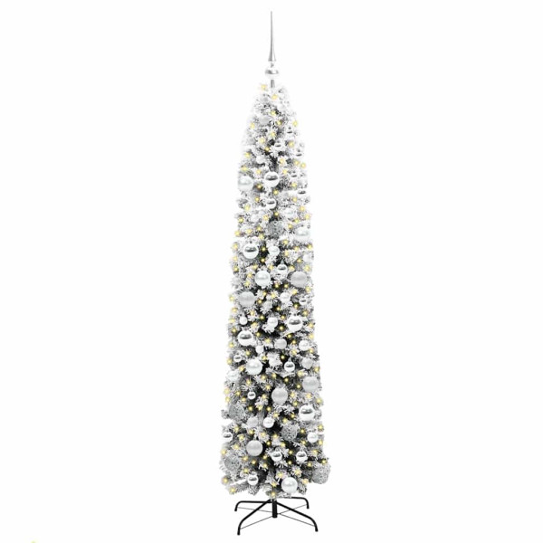 Árbol de Navidad artificial Verde 180 cm PVC. Acero y Plástico M 3