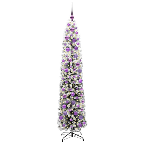 Árbol de Navidad artificial Verde 180 cm PVC. Acero y Plástico M 3