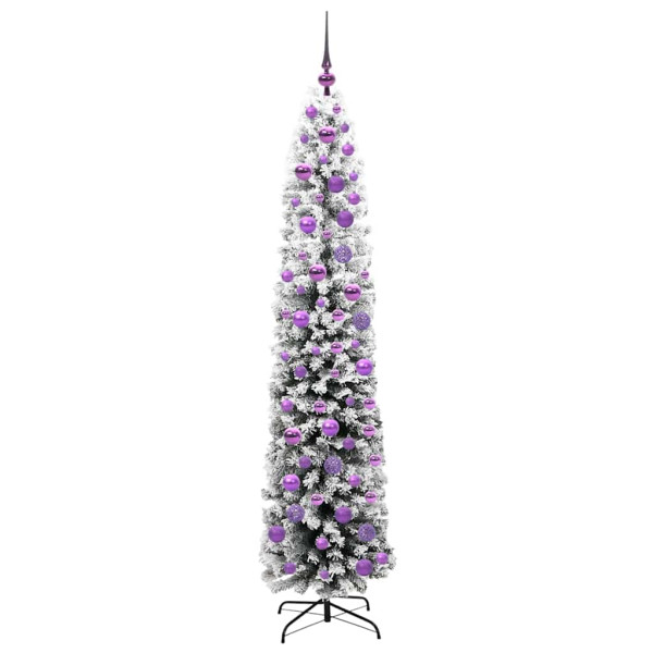 Árbol de Navidad artificial Verde 180 cm PVC. Acero y Plástico M 4
