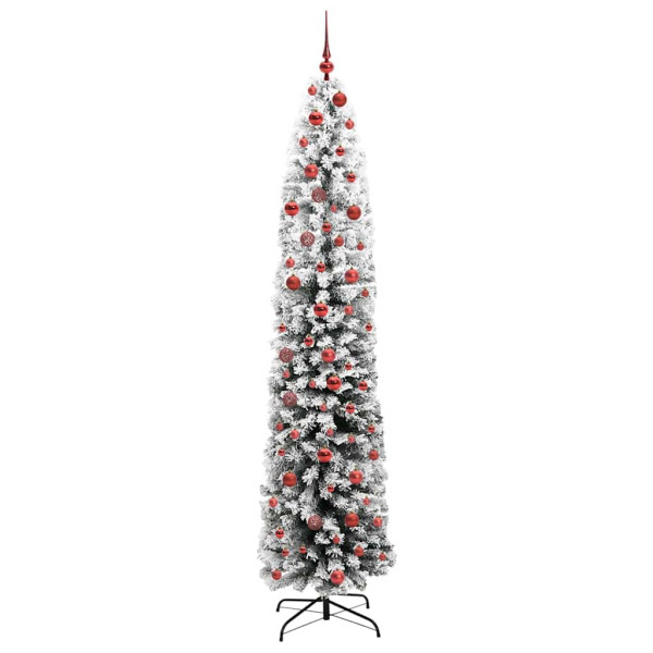 Árbol de Navidad artificial Verde 210 cm PVC. Acero y Plástico M 3