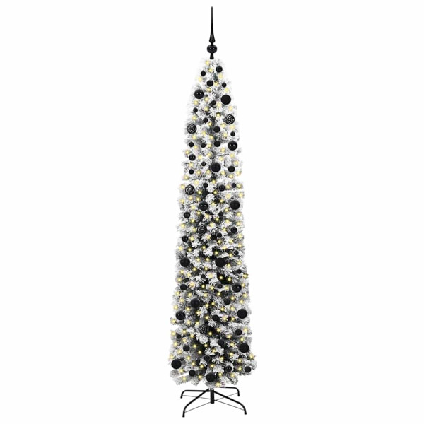 Árbol de Navidad artificial Verde 210 cm PVC. Acero y Plástico M 3