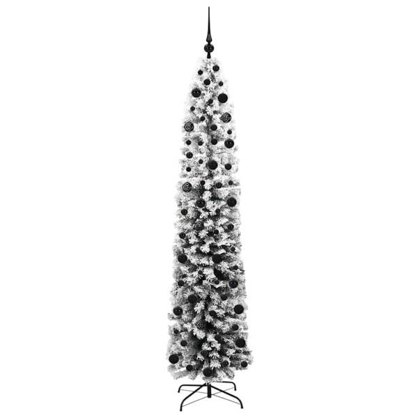 Árbol de Navidad artificial Verde 210 cm PVC. Acero y Plástico M 4