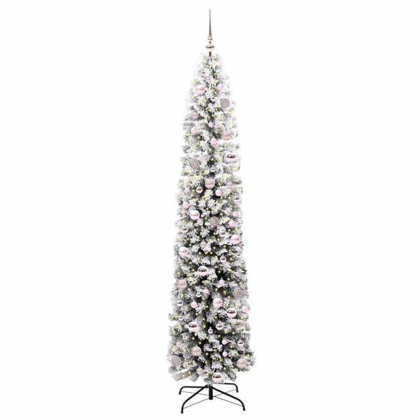 Árbol de Navidad artificial Verde 210 cm PVC. Acero y Plástico M 3