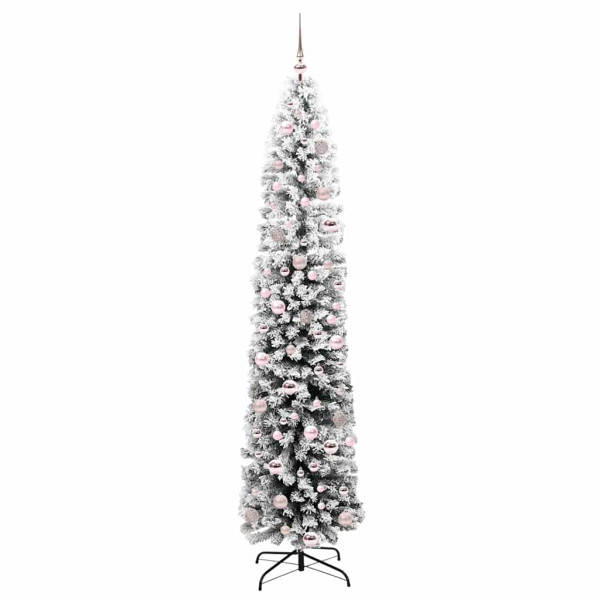 Árbol de Navidad artificial Verde 210 cm PVC. Acero y Plástico M 4