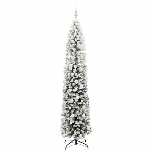 Árbol de Navidad artificial Verde 210 cm PVC. Acero y Plástico M 3