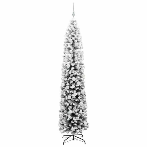 Árbol de Navidad artificial Verde 210 cm PVC. Acero y Plástico M 4