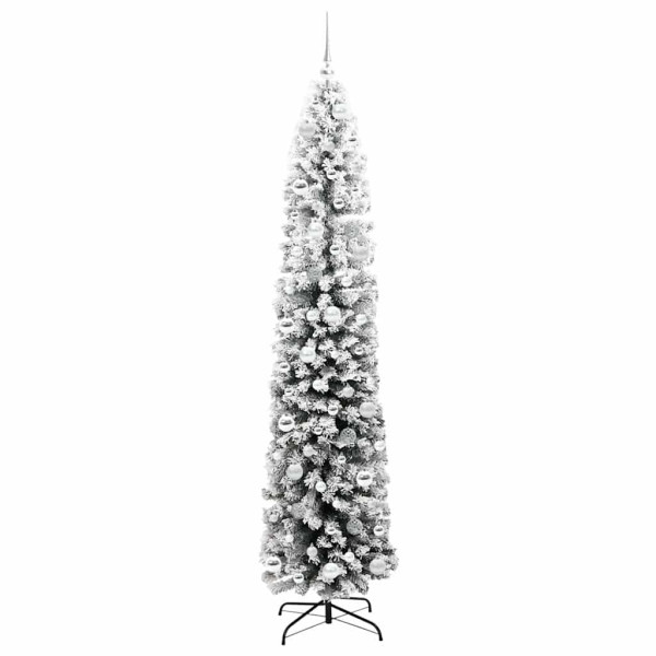 Árbol de Navidad artificial Verde 210 cm PVC. Acero y Plástico M 4