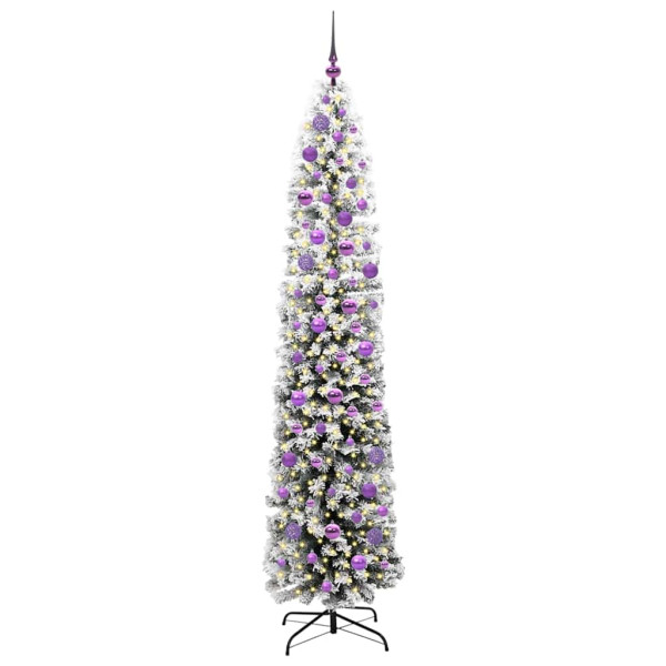 Árbol de Navidad artificial Verde 210 cm PVC. Acero y Plástico M 3