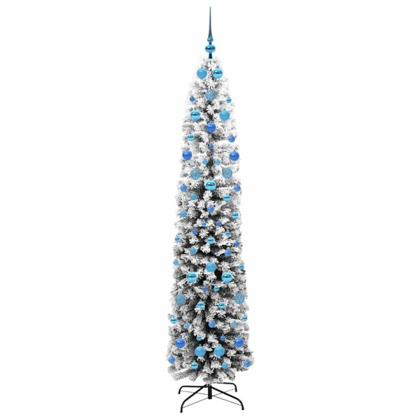 Árbol de Navidad artificial Verde 210 cm PVC. Acero y Plástico M 4