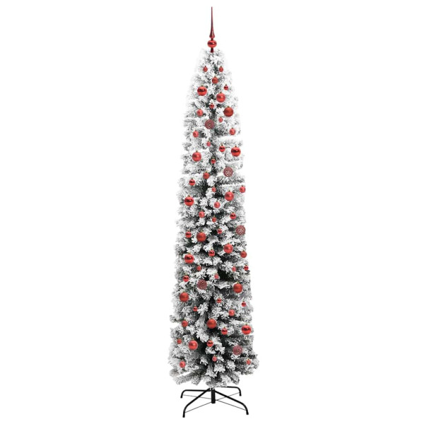 Árbol de Navidad artificial Verde 240 cm PVC. Acero y Plástico M 4