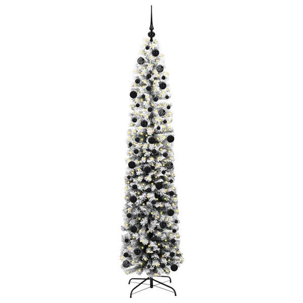 Árbol de Navidad artificial Verde 240 cm PVC. Acero y Plástico M 3