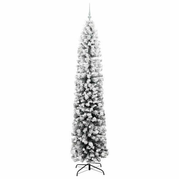 Árbol de Navidad artificial Verde 240 cm PVC. Acero y Plástico M 4